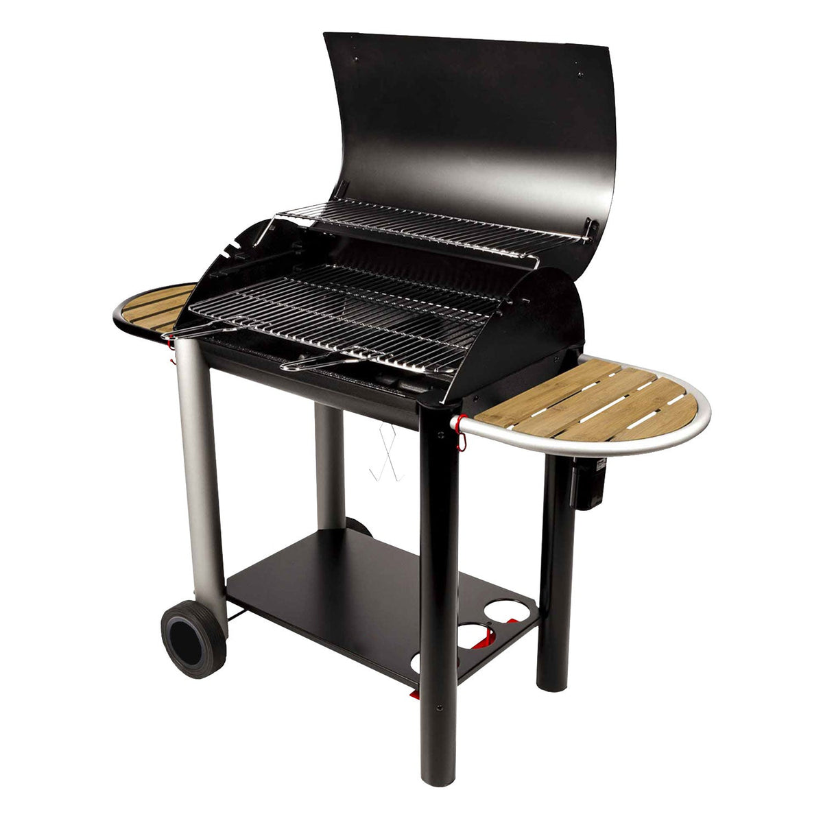 Barbecue au charbon de bois en fonte avec soufflerie intégrée REVO Montaro 70