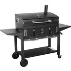 Barbecue Grill Charbon de Bois REVO Seville XL – Fumoir – Bac à Charbon Réglable