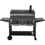 Barbecue Grill Charbon de Bois REVO Seville XL – Fumoir – Bac à Charbon Réglable