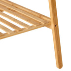 Dusklia - Becky Bamboo Clothes Rail - Light Wood