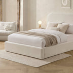 Dusklia - Benji Handwoven Loop Rug - Ivory