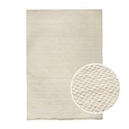Dusklia - Benji Handwoven Loop Rug - Ivory
