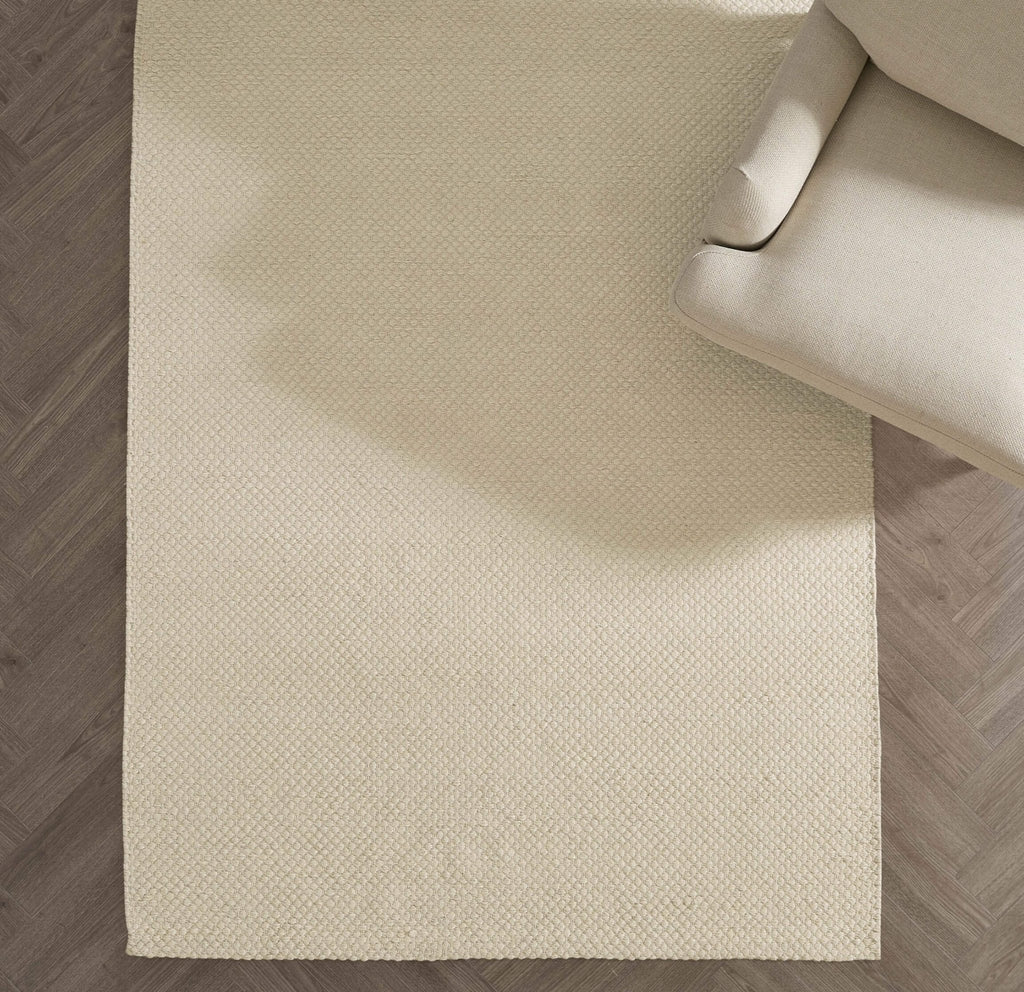 Dusklia - Benji Handwoven Loop Rug - Ivory