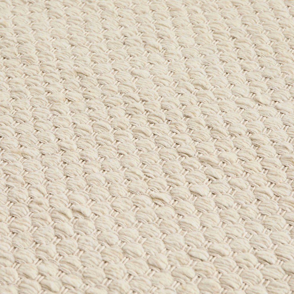 Dusklia - Benji Handwoven Loop Rug - Ivory