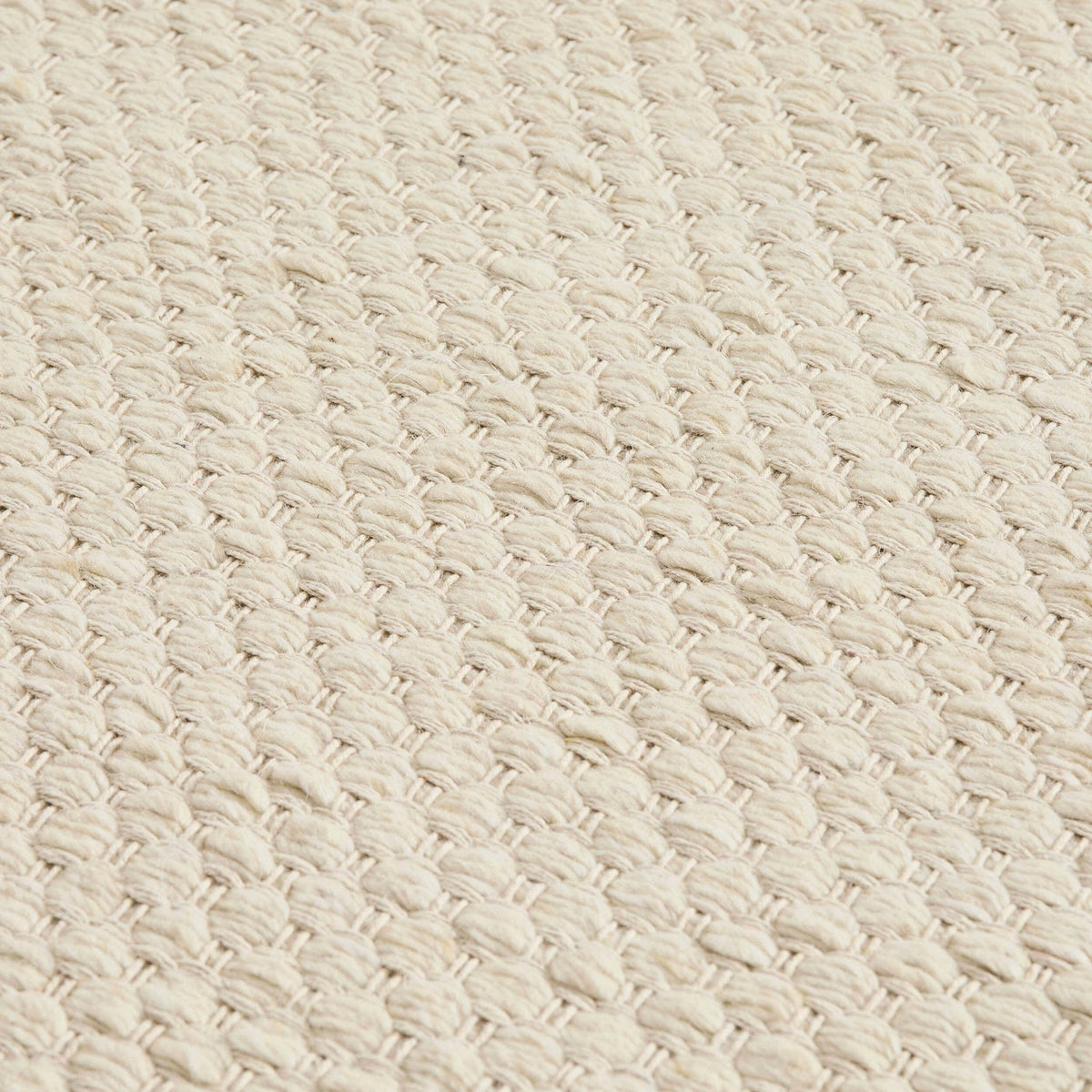 Dusklia - Benji Handwoven Loop Rug - Ivory