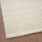 Dusklia - Benji Handwoven Loop Rug - Ivory