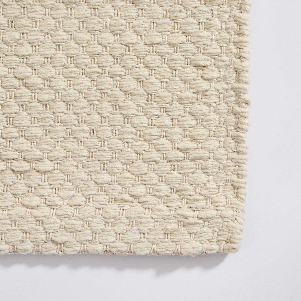 Dusklia - Benji Handwoven Loop Rug - Ivory
