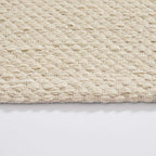 Dusklia - Benji Handwoven Loop Rug - Ivory