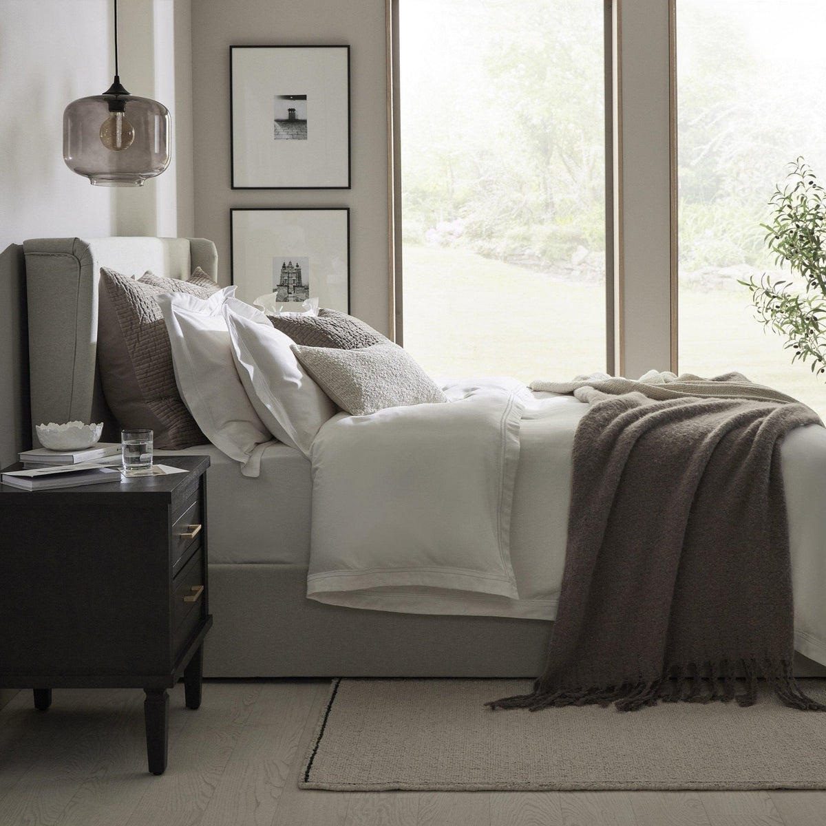 Dusklia - Berkeley Ottoman Storage Bed - Natural