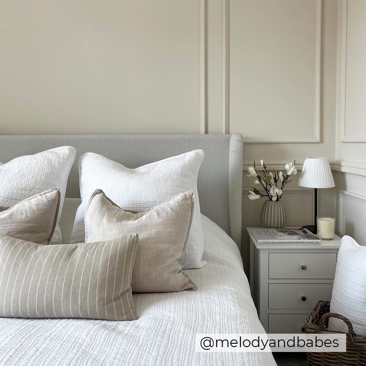 Dusklia - Berkeley Ottoman Storage Bed - Natural