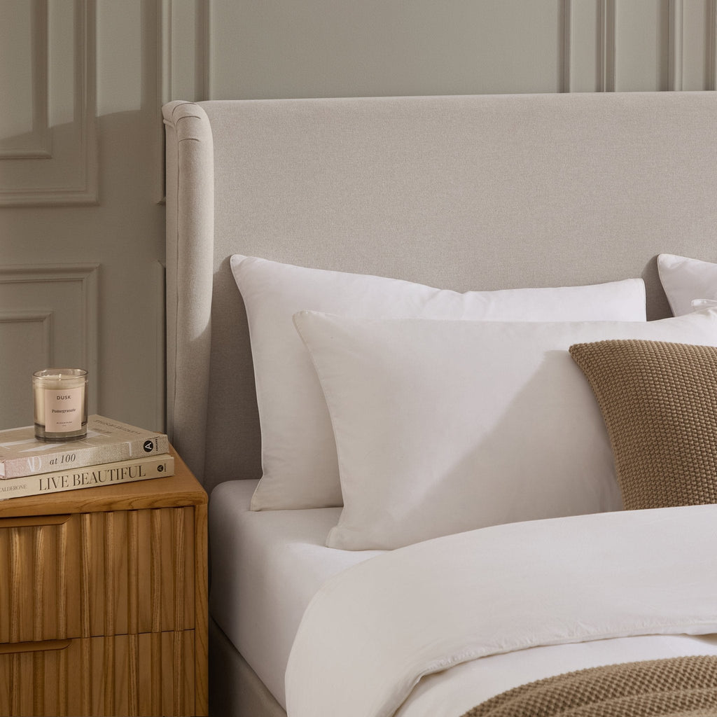 Dusklia - Berkeley Ottoman Storage Bed - Natural