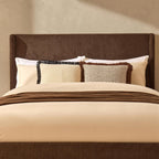Dusklia - Berkeley Ottoman Storage Bed - Textured Cappuccino