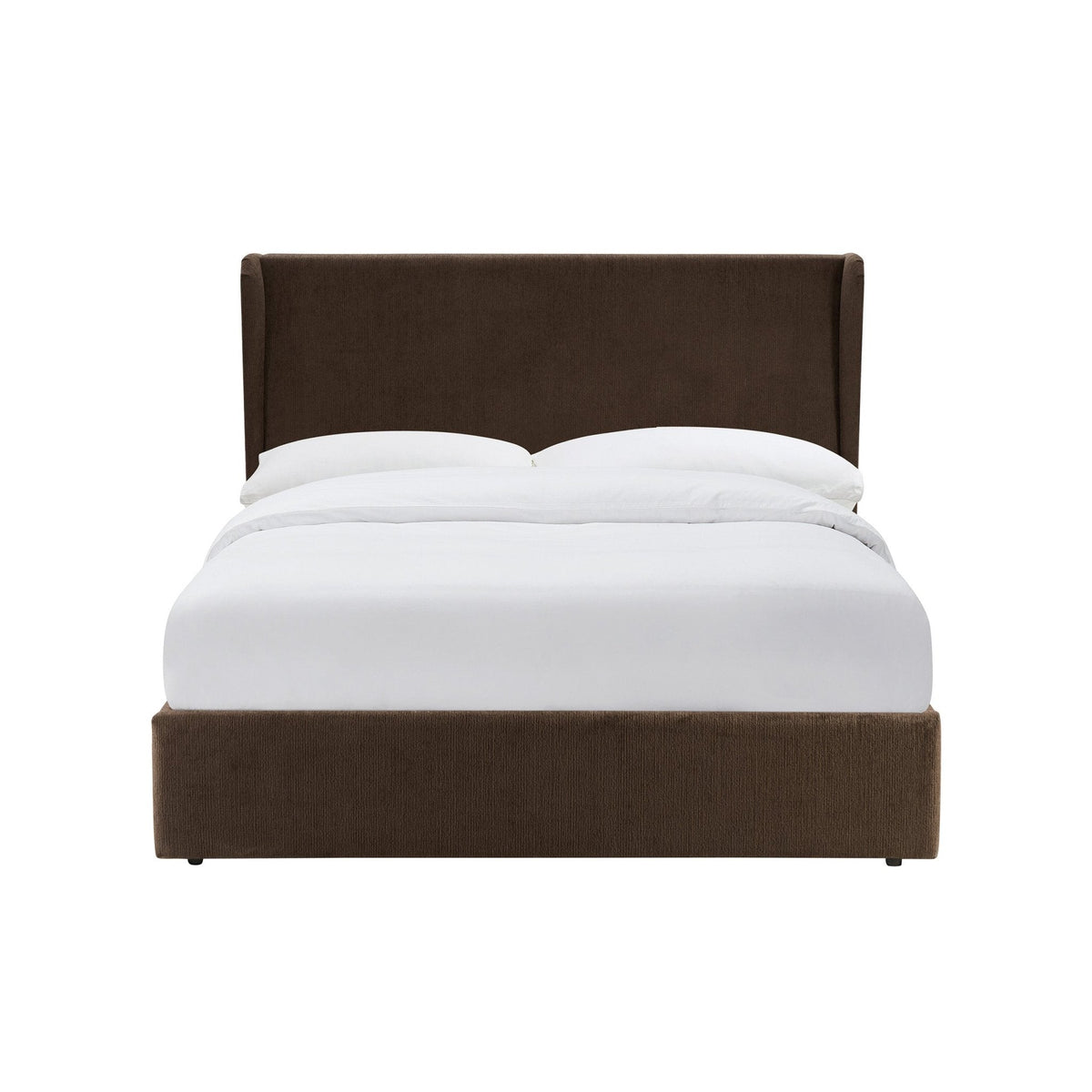 Dusklia - Berkeley Ottoman Storage Bed - Textured Cappuccino
