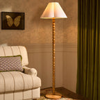 Dusklia - Betsy Pine Wood Floor Lamp - Natural