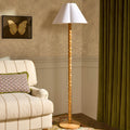 Dusklia - Betsy Pine Wood Floor Lamp - Natural