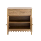 Dusklia - Betty 2 Door Sideboard with Drawers - Light Wood