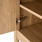 Dusklia - Betty 2 Door Sideboard with Drawers - Light Wood