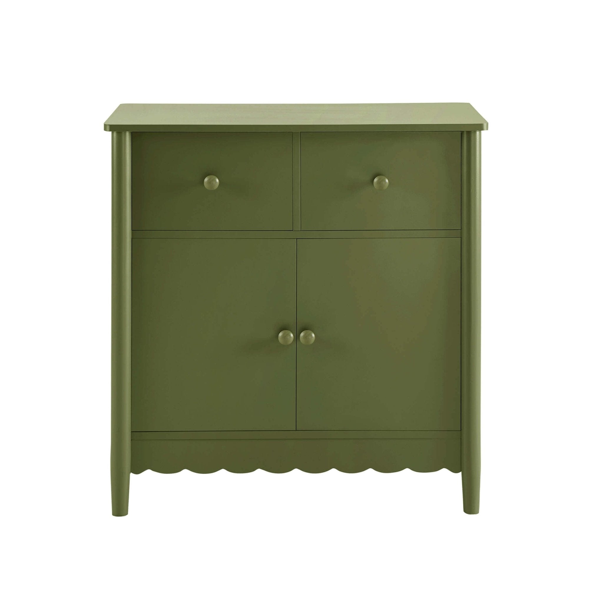 Dusklia - Betty 2 Door Sideboard with Drawers - Olive