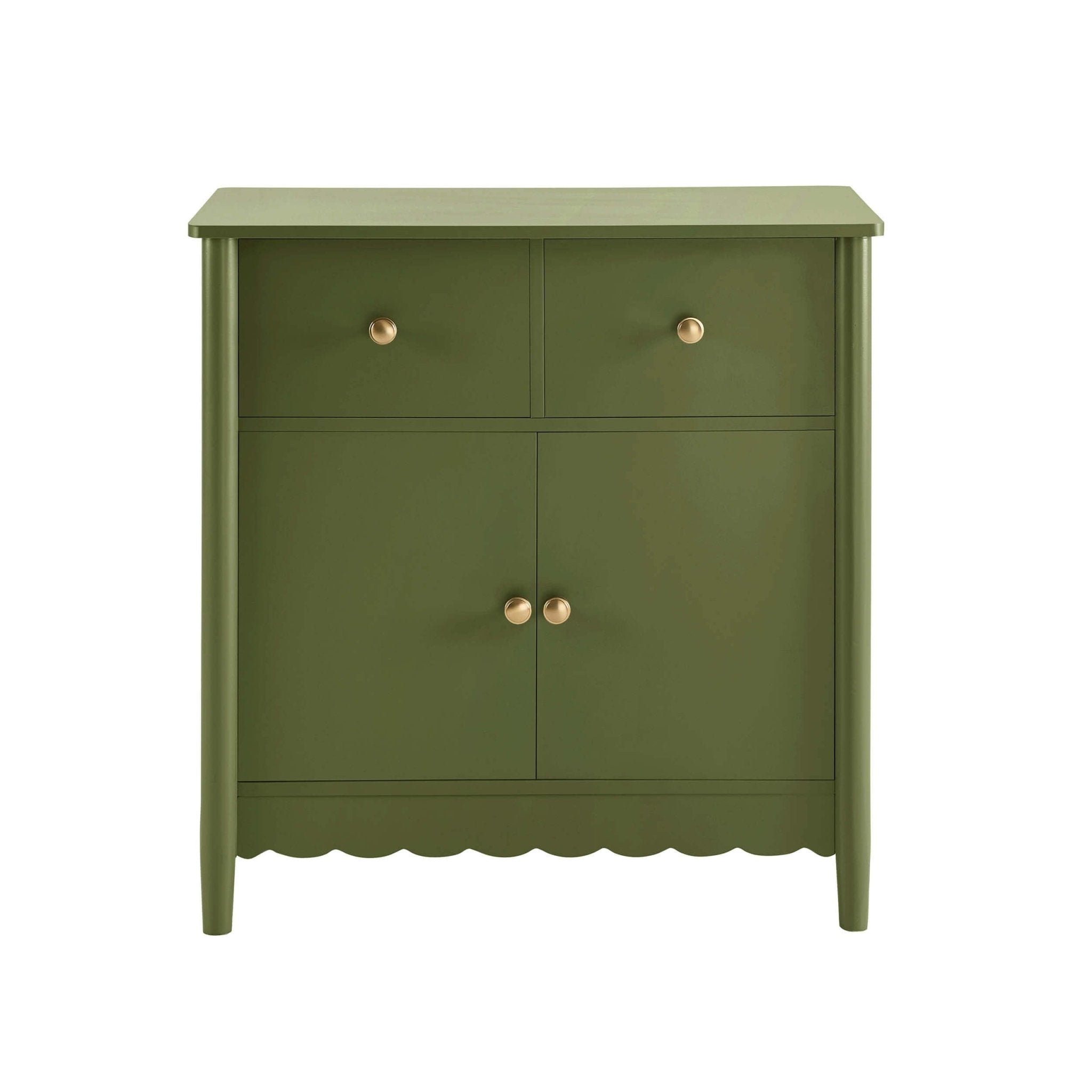 Dusklia - Betty 2 Door Sideboard with Drawers - Olive