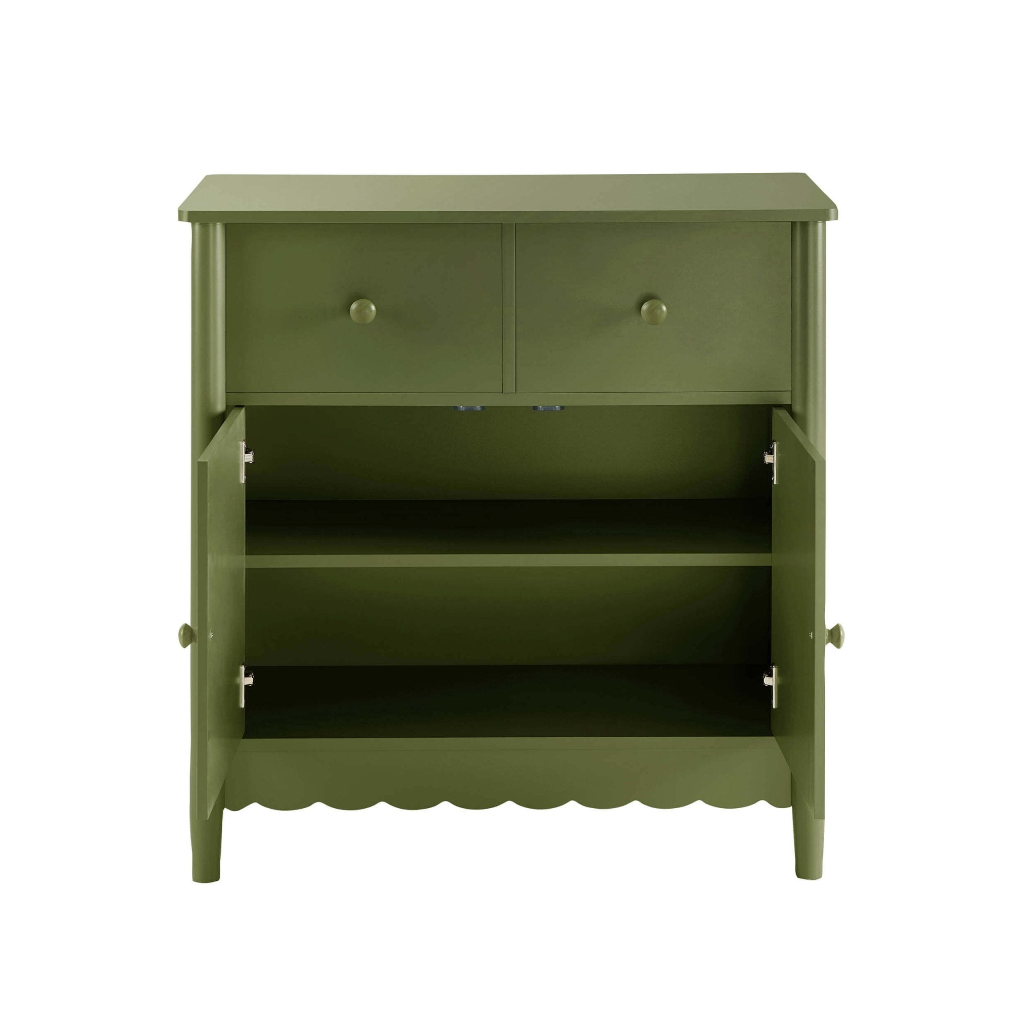 Dusklia - Betty 2 Door Sideboard with Drawers - Olive