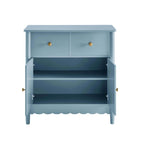 Dusklia - Betty 2 Door Sideboard with Drawers - Sky Blue