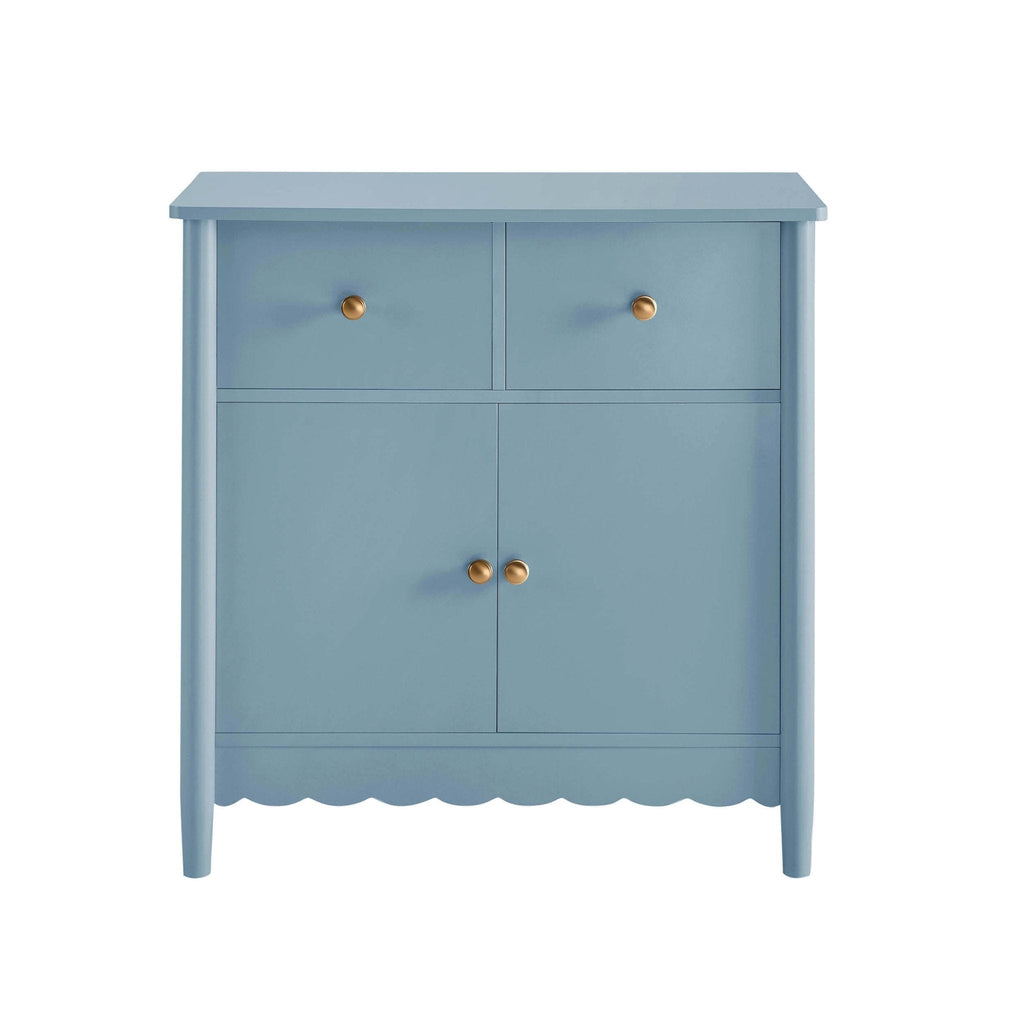 Dusklia - Betty 2 Door Sideboard with Drawers - Sky Blue
