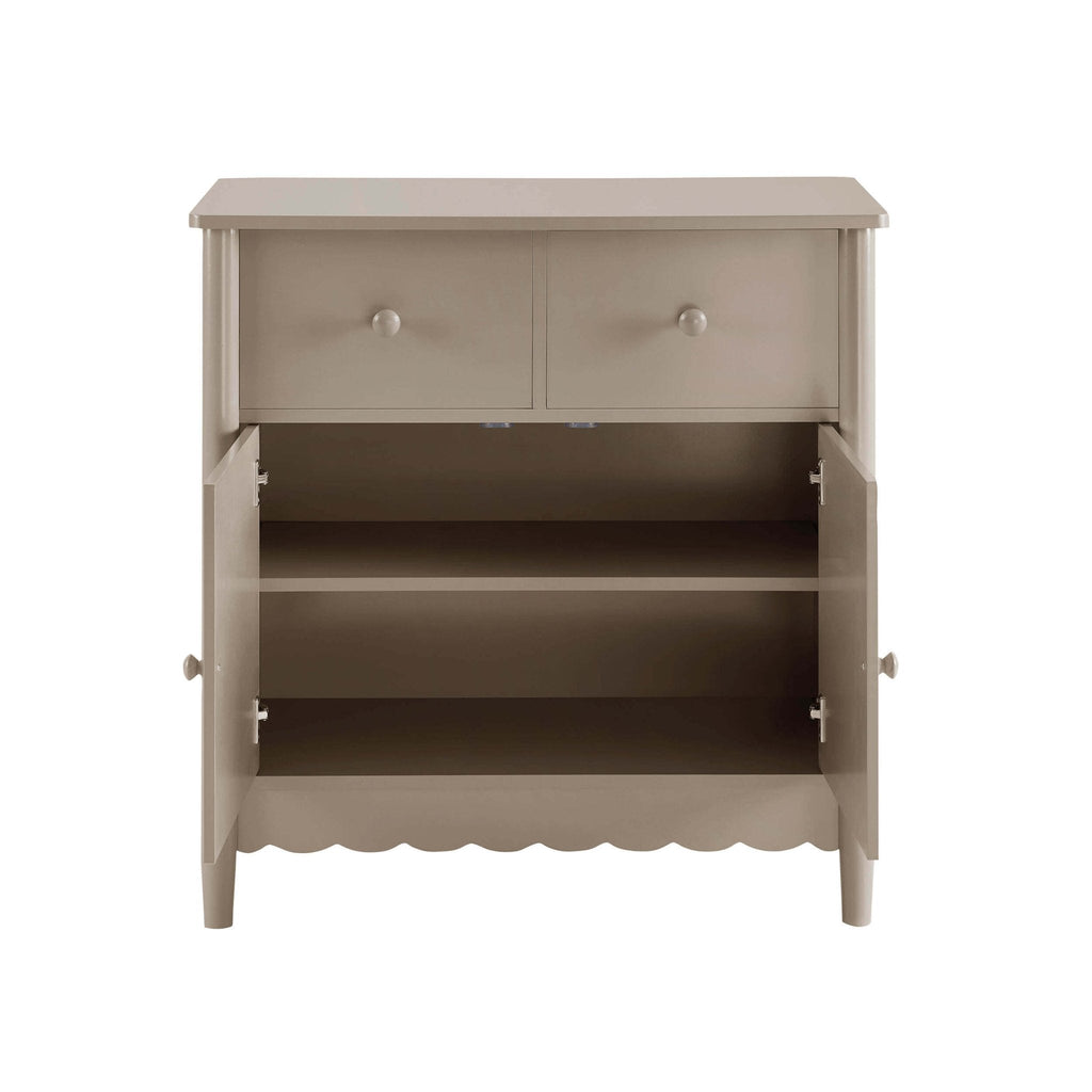 Dusklia - Betty 2 Door Sideboard with Drawers - Taupe