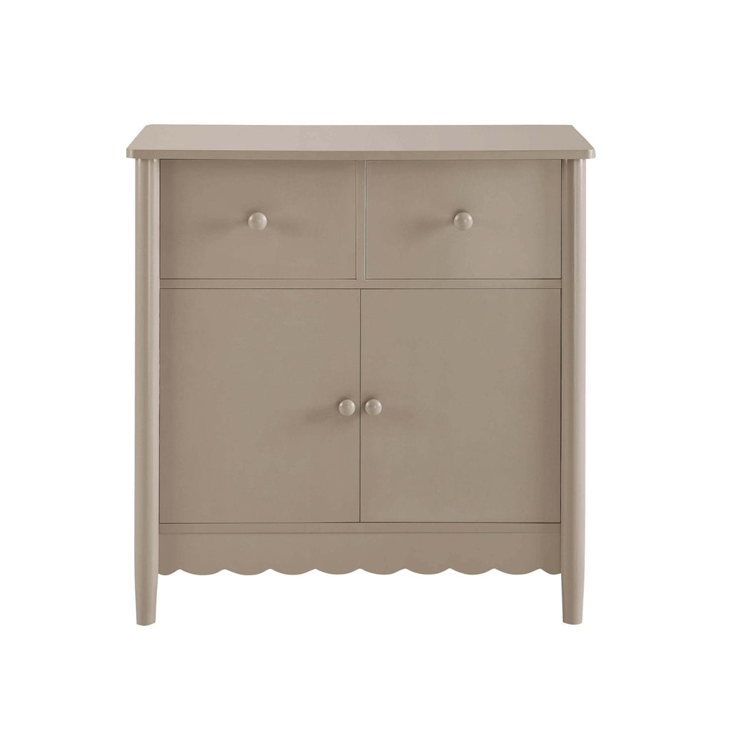 Dusklia - Betty 2 Door Sideboard with Drawers - Taupe