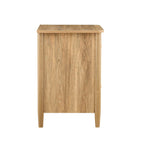 Dusklia - Betty 2 Drawer Bedside Table - Light Wood