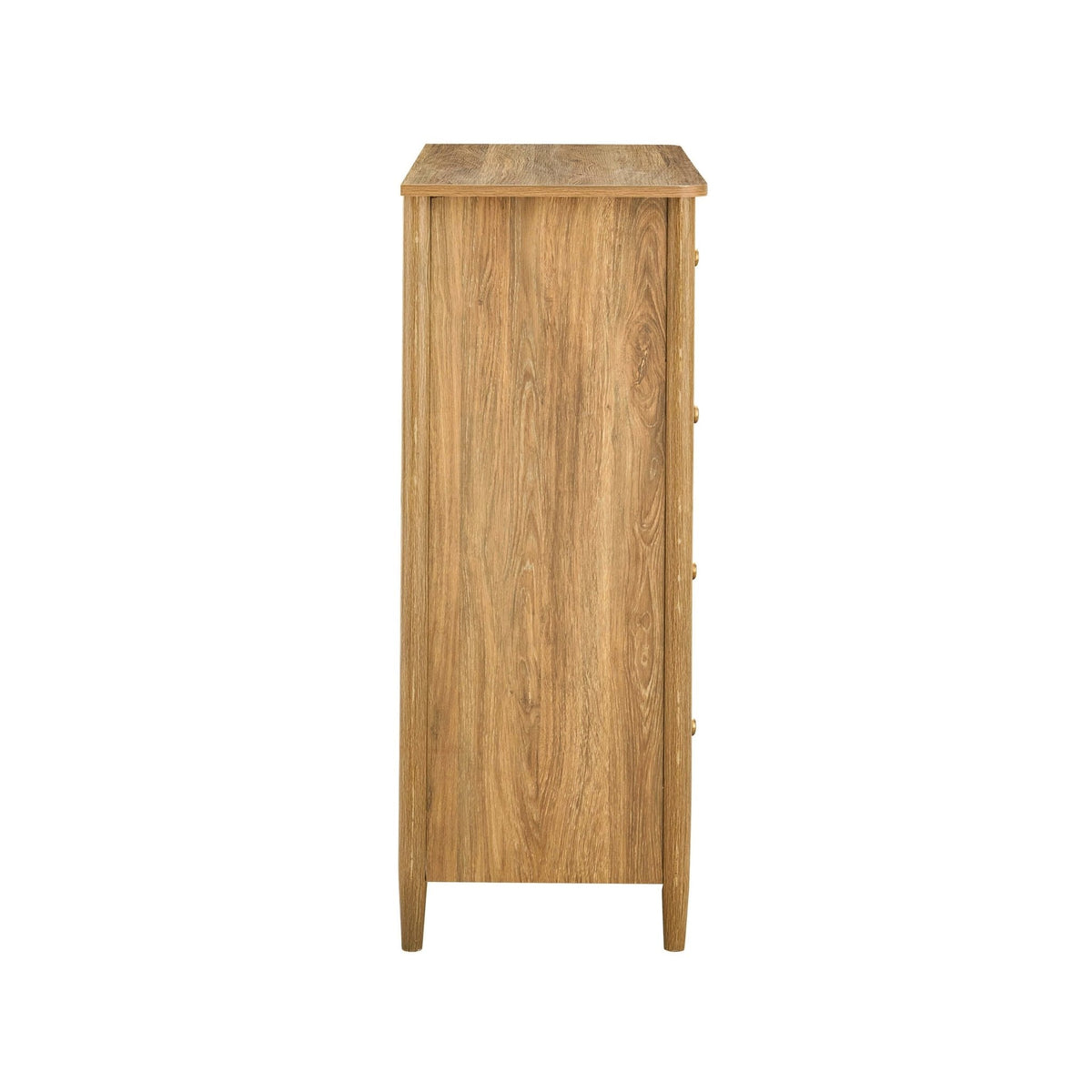 Dusklia - Betty 5 Drawer Chest - Light Wood