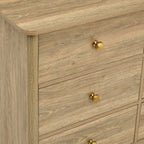 Dusklia - Betty 6 Drawer Chest - Light Wood