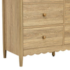 Dusklia - Betty 6 Drawer Chest - Light Wood