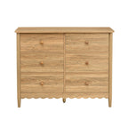 Dusklia - Betty 6 Drawer Chest - Light Wood