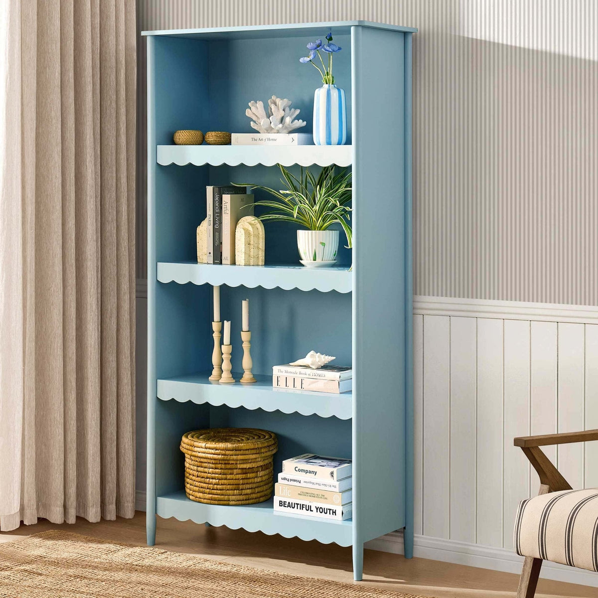 Dusklia - Betty Bookshelf - Sky Blue