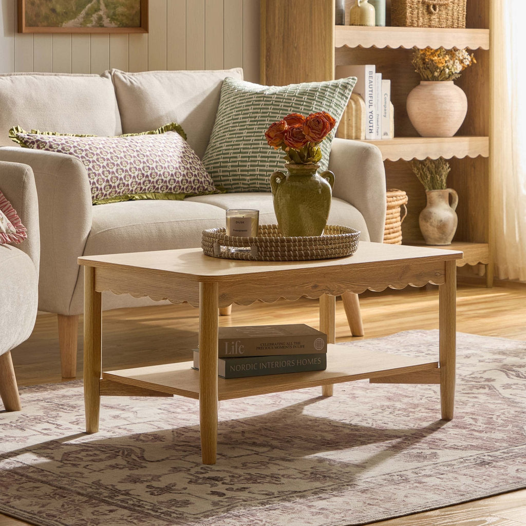 Dusklia - Betty Coffee Table - Light Wood