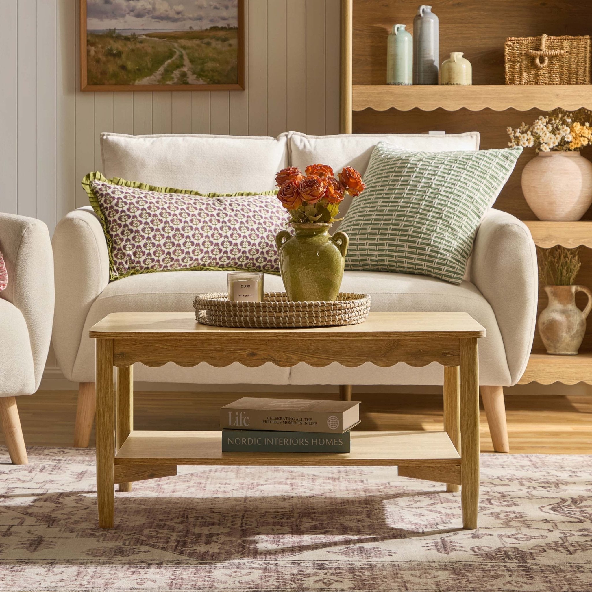 Dusklia - Betty Coffee Table - Light Wood