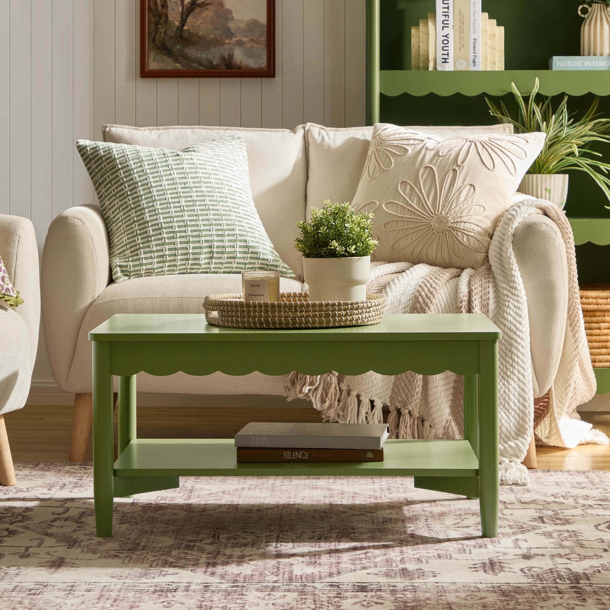 Dusklia - Betty Coffee Table - Olive