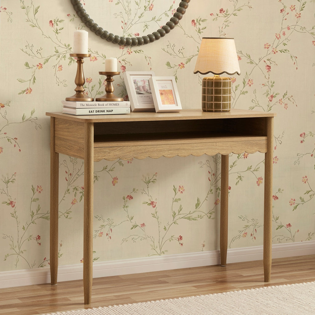 Dusklia - Betty Dressing Table - Light Wood