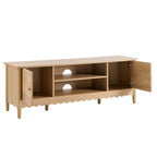 Dusklia - Betty Tv Unit for TVs up to 60 - Light Wood