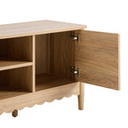 Dusklia - Betty Tv Unit for TVs up to 60 - Light Wood