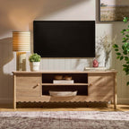Dusklia - Betty Tv Unit for TVs up to 60 - Light Wood
