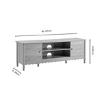 Dusklia - Betty Tv Unit for TVs up to 60 - Light Wood