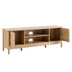 Dusklia - Betty Tv Unit for TVs up to 60 - Light Wood