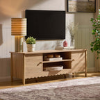 Dusklia - Betty Tv Unit for TVs up to 60 - Light Wood