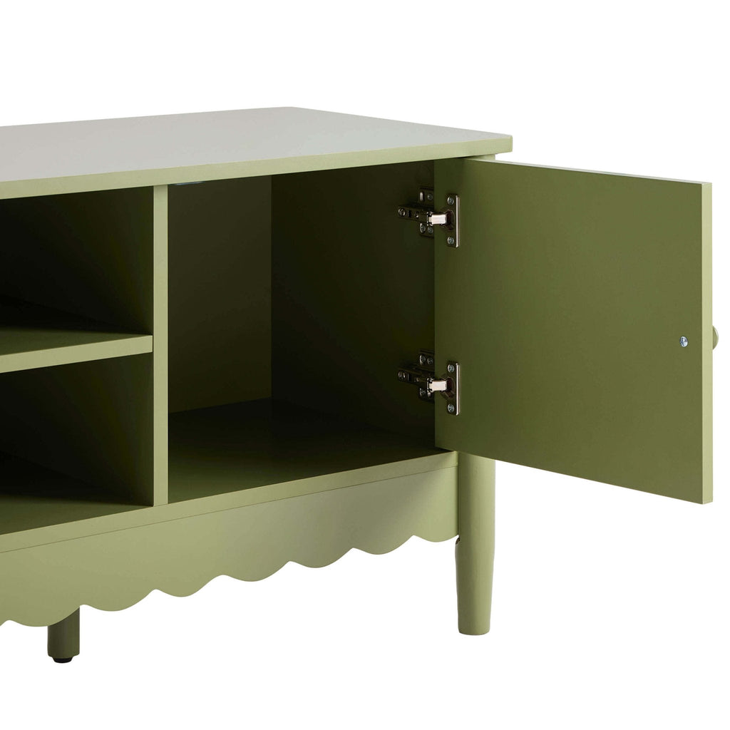 Dusklia - Betty Tv Unit for TVs up to 60 - Olive