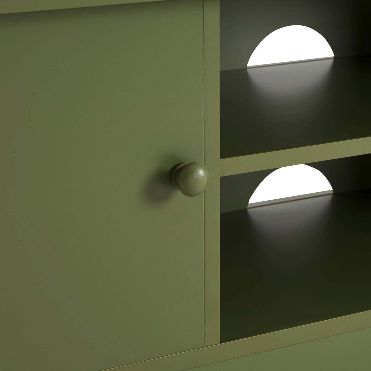 Dusklia - Betty Tv Unit for TVs up to 60 - Olive