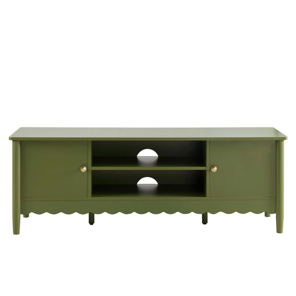 Dusklia - Betty Tv Unit for TVs up to 60 - Olive
