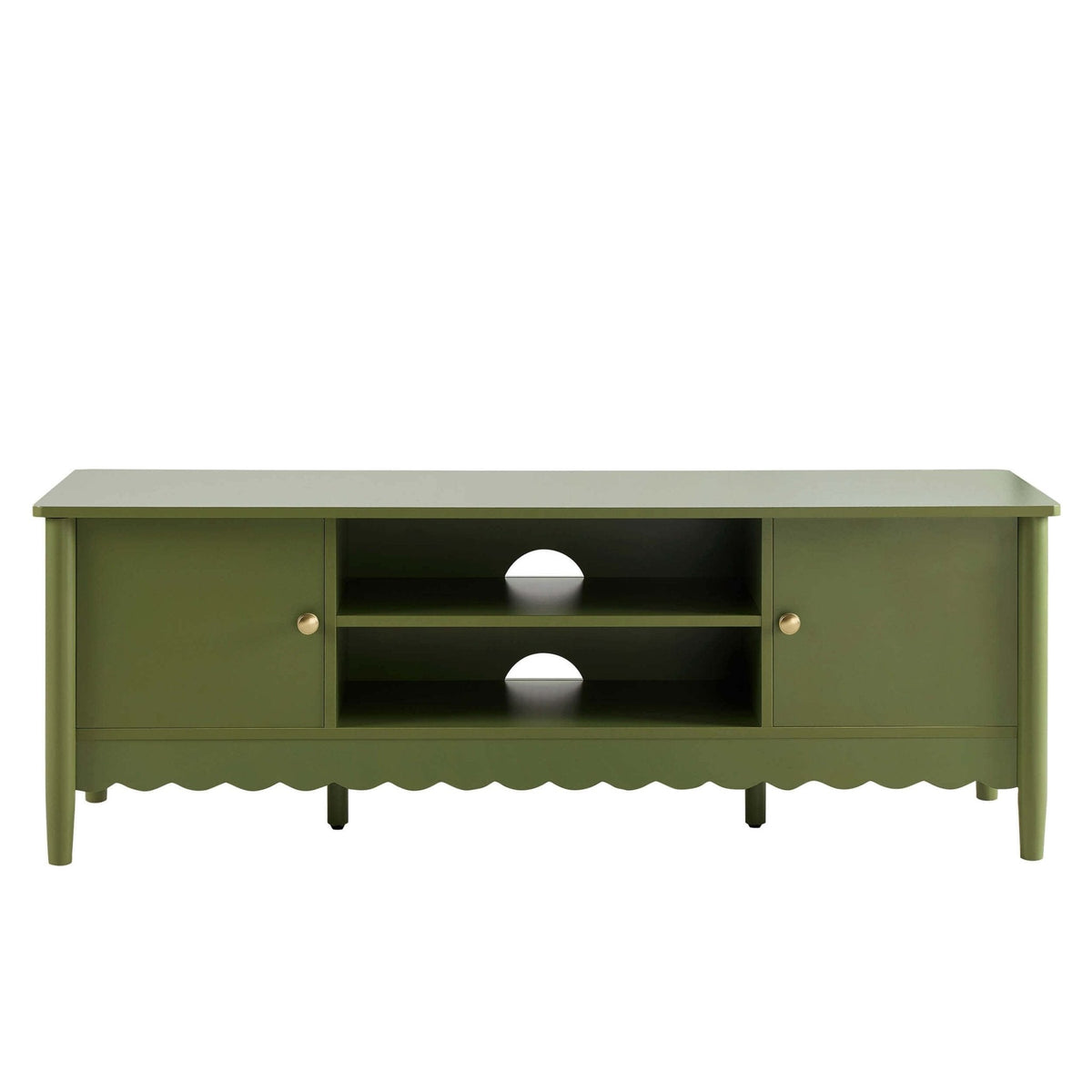 Dusklia - Betty Tv Unit for TVs up to 60 - Olive