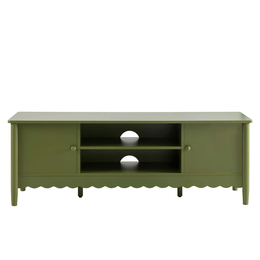 Dusklia - Betty Tv Unit for TVs up to 60 - Olive