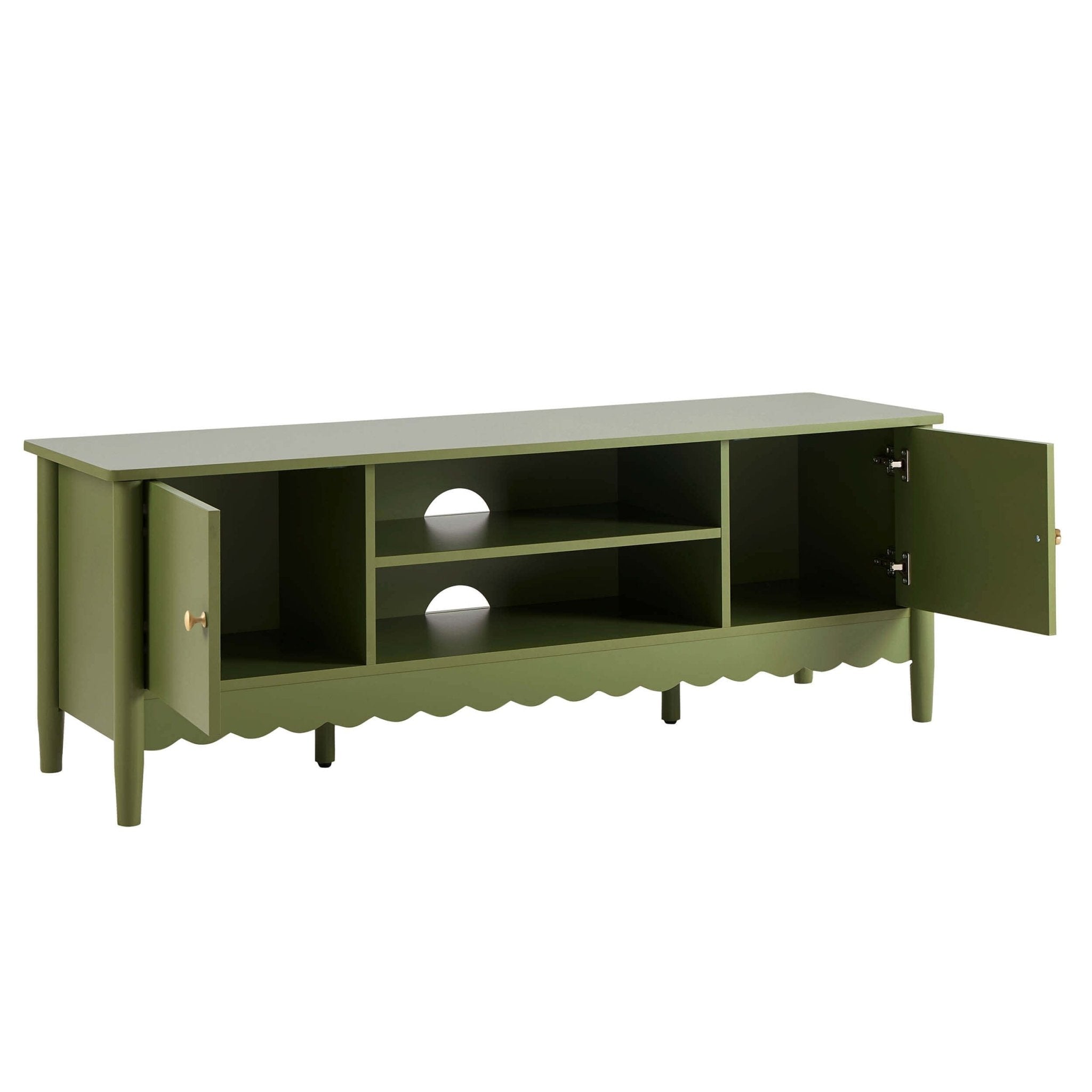 Dusklia - Betty Tv Unit for TVs up to 60 - Olive